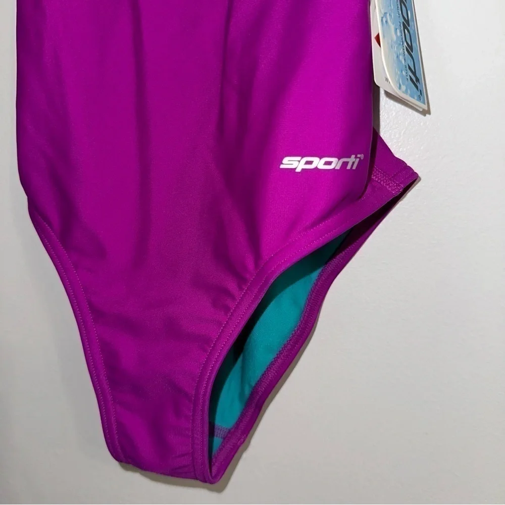 Sporti performance One Piece Swimsuit size 24 - Picture 3 of 10